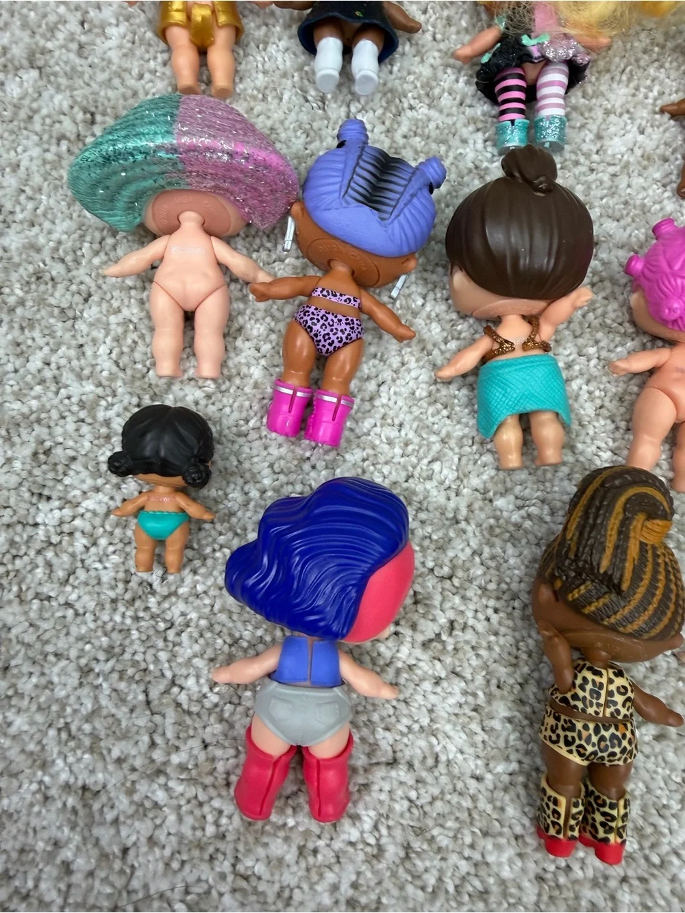 LOL Surprise Fashion Dolls Mini Figures Lot Bundle of 14